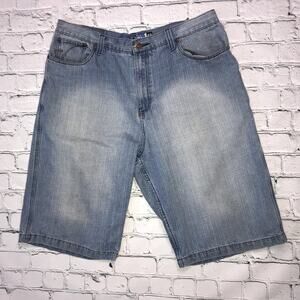 Light Blue Big Man Jean Short